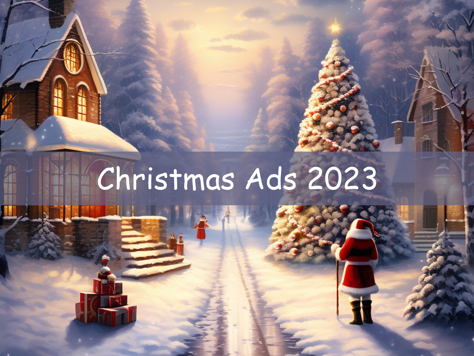 A collection of Christmas Ads 2023