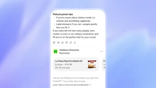 OpenAI tests ads in ChatGPT