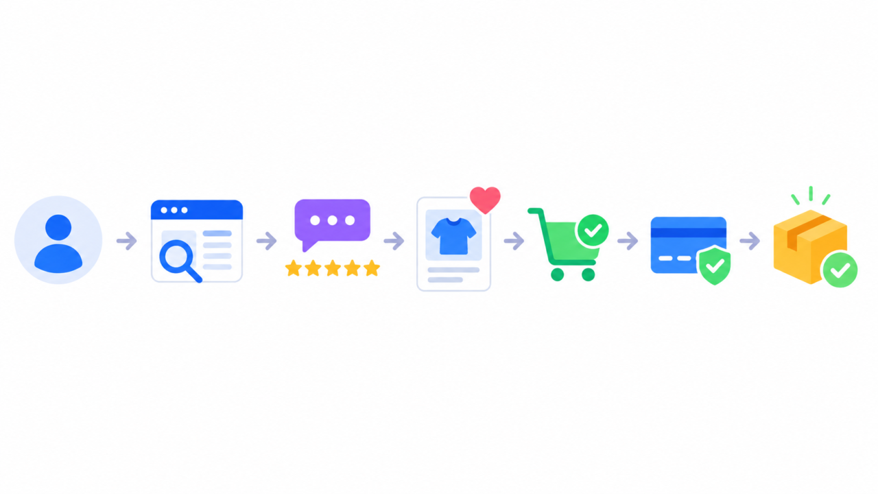 How customers build confidence across the search journey
